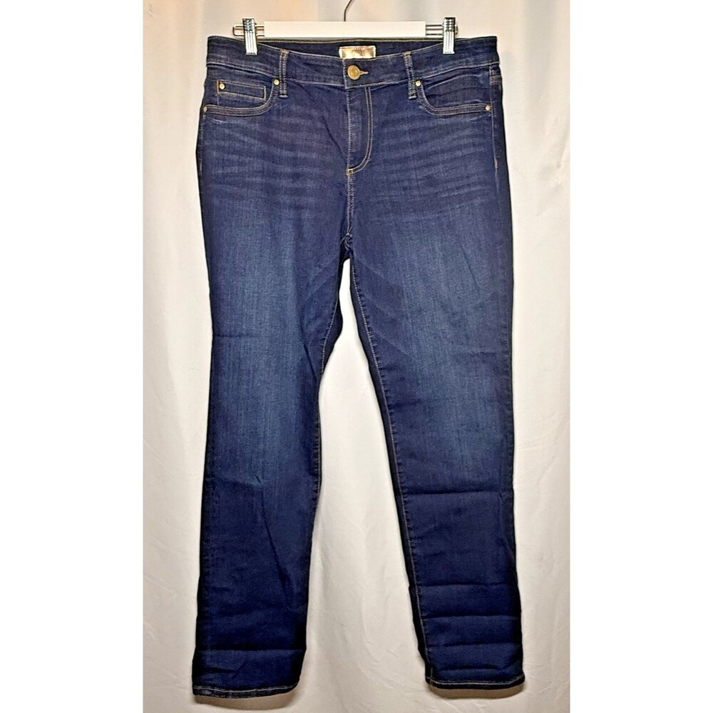 Kut From the Kloth Women's Catherine Boyfriend Cut Blue Denim Jeans Size 10 - Picture 2 of 16